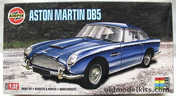 Airfix 1/32 Aston Martin DB5, 02406 plastic model kit